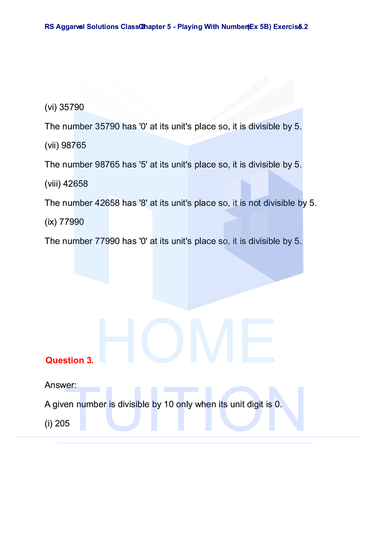 Chapter-5 Playing with Numbers