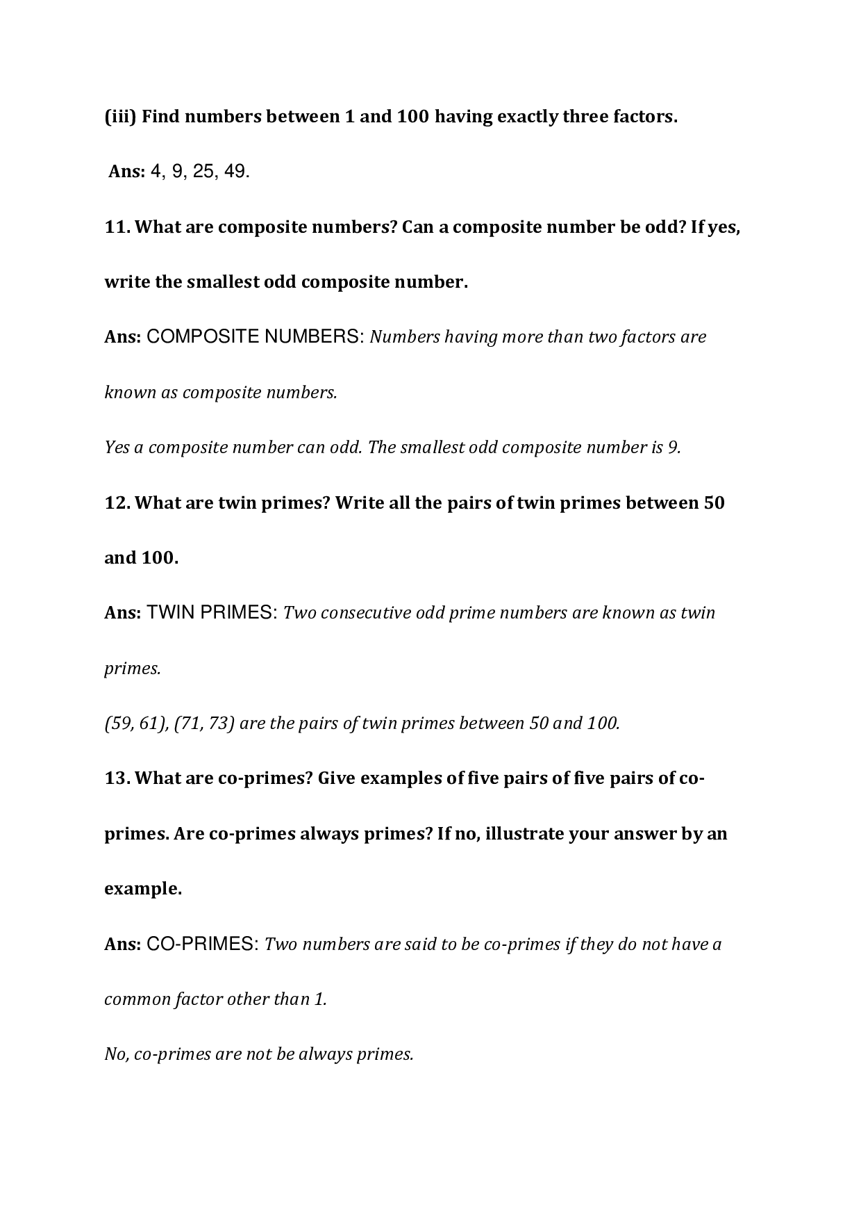 Chapter-2 Factors and Multiples