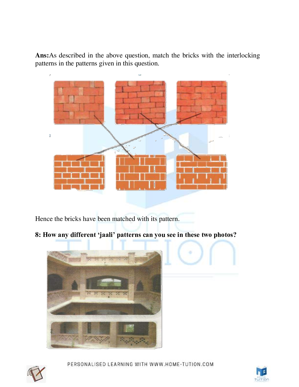 NCERT Class 4 Maths Chapter-1 Building With Bricks