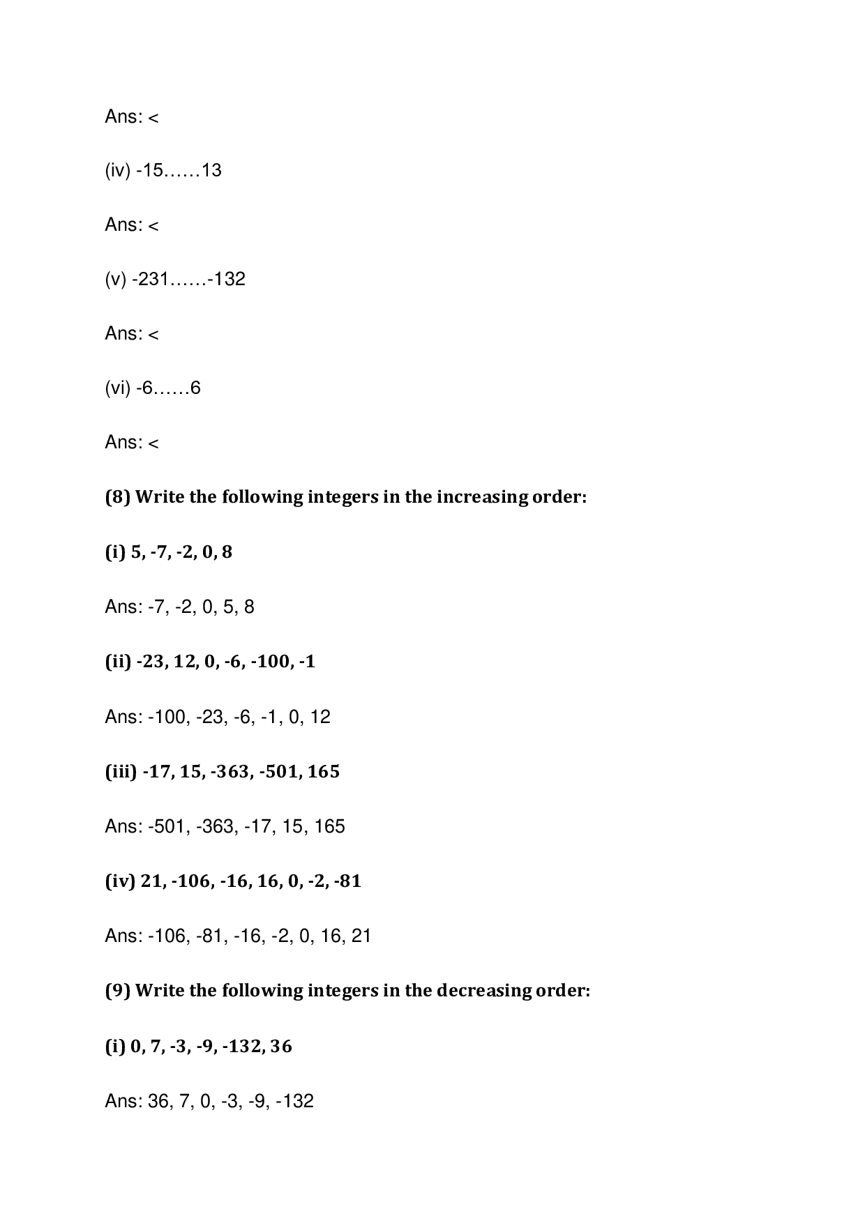 Chapter-4 Integers