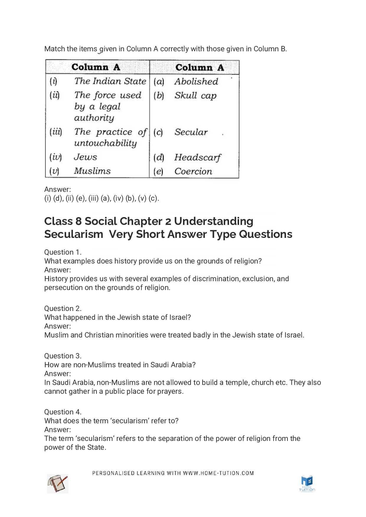Chapter 2 Understanding secularism