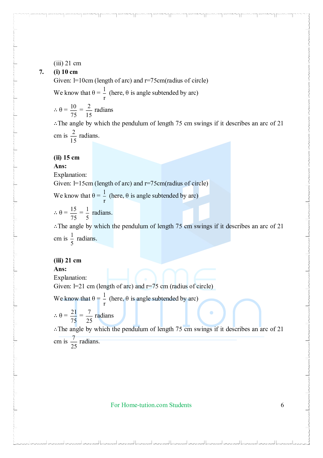 Chapter 3 Trigonometric Functions