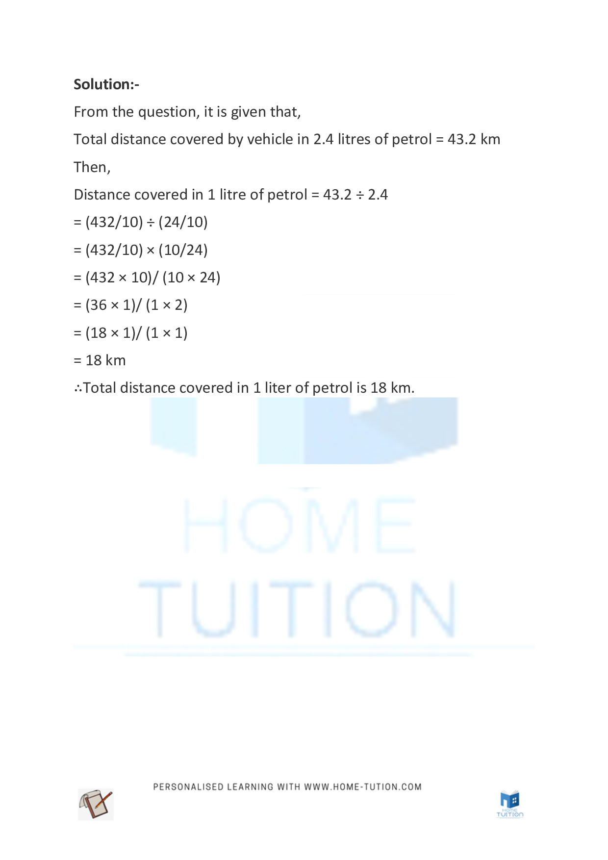Class 7 Maths Chapter 2 Fractions and Decimals