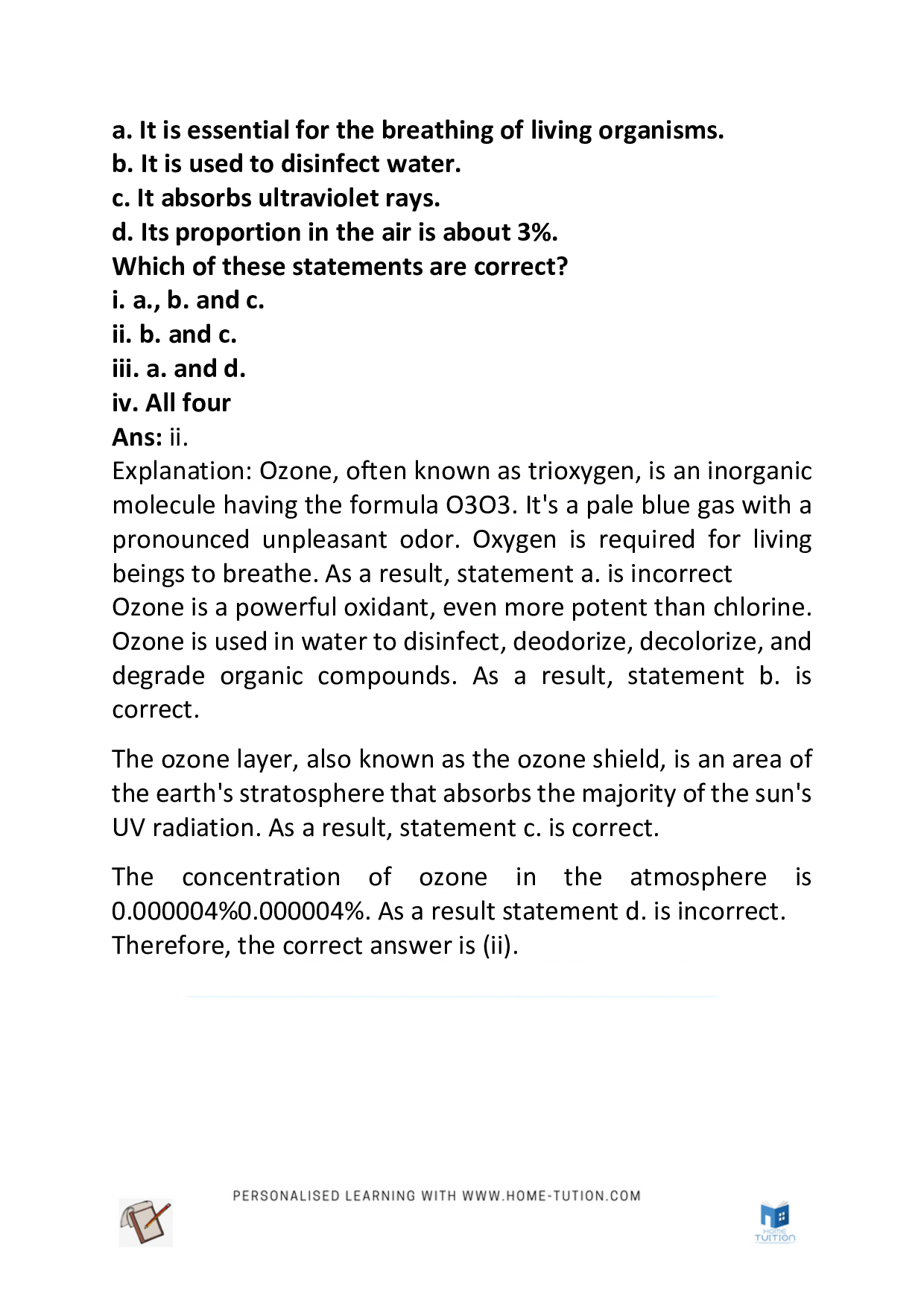 Class 7 Science Chapter 18 – Wastewater Story