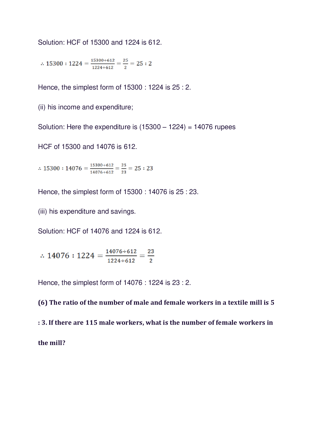 Chapter-10 Ratio, Proportion and Unitary Method