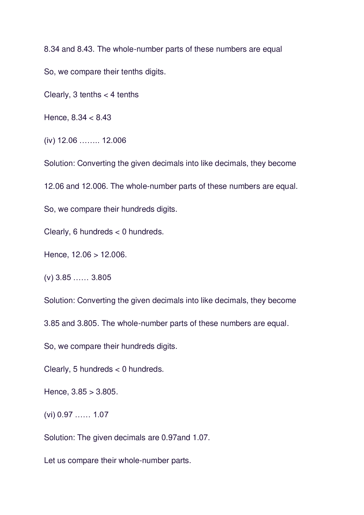 Chapter-7 Decimals