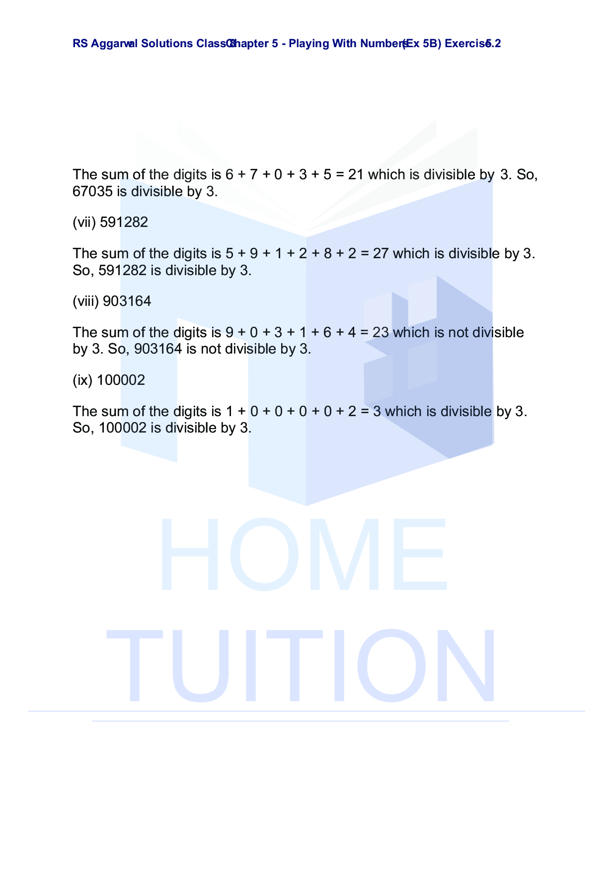 Chapter-5 Playing with Numbers