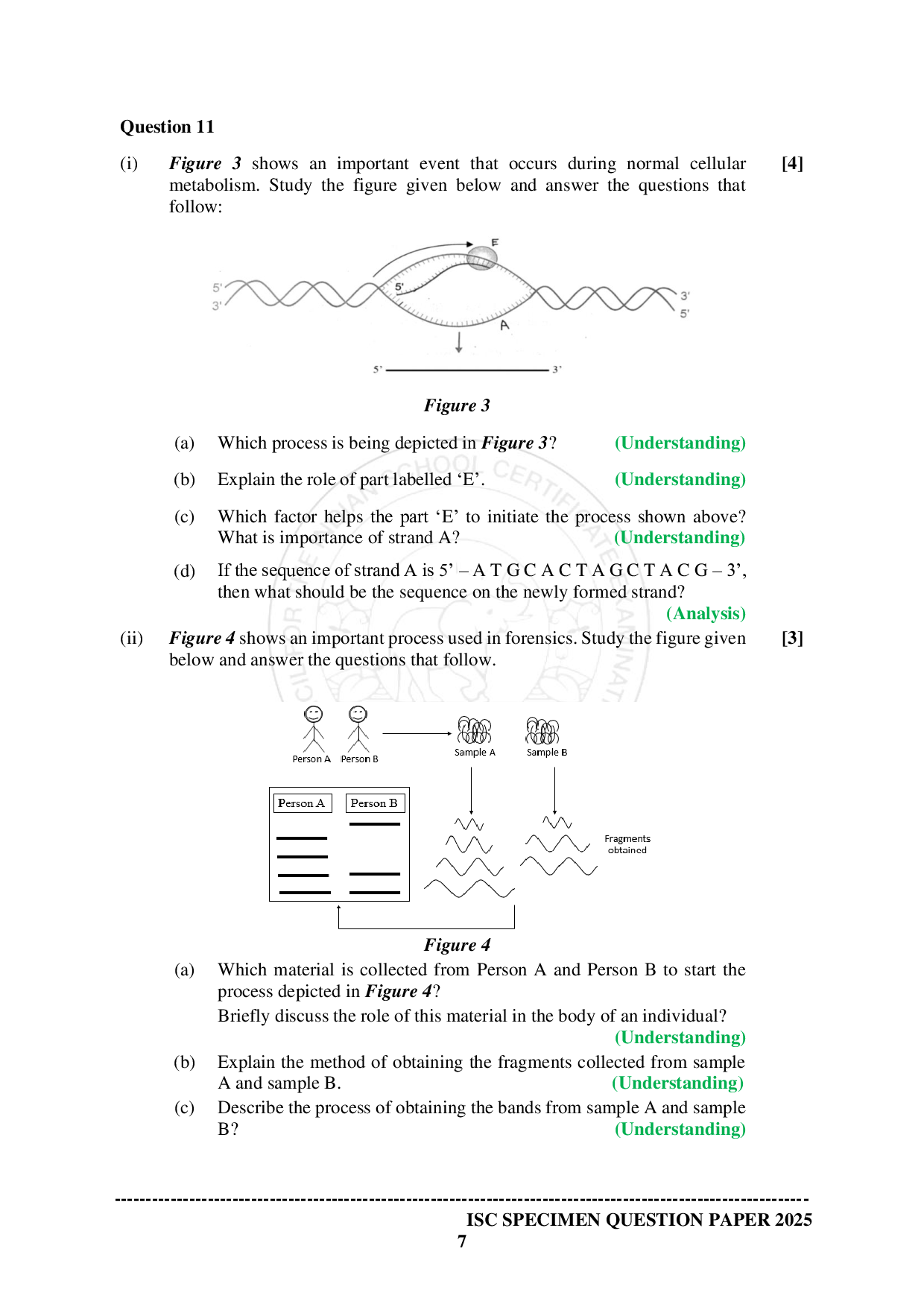 ISE Sample paper for Biotechnology