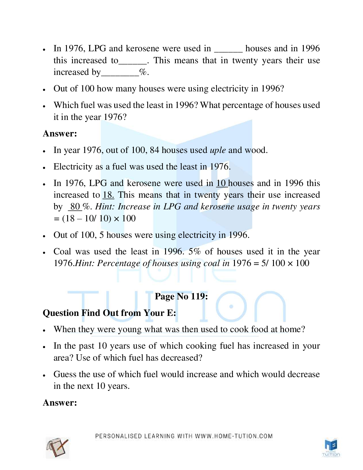 NCERT Class 5 EVS Chapter 12 What if it finishes?