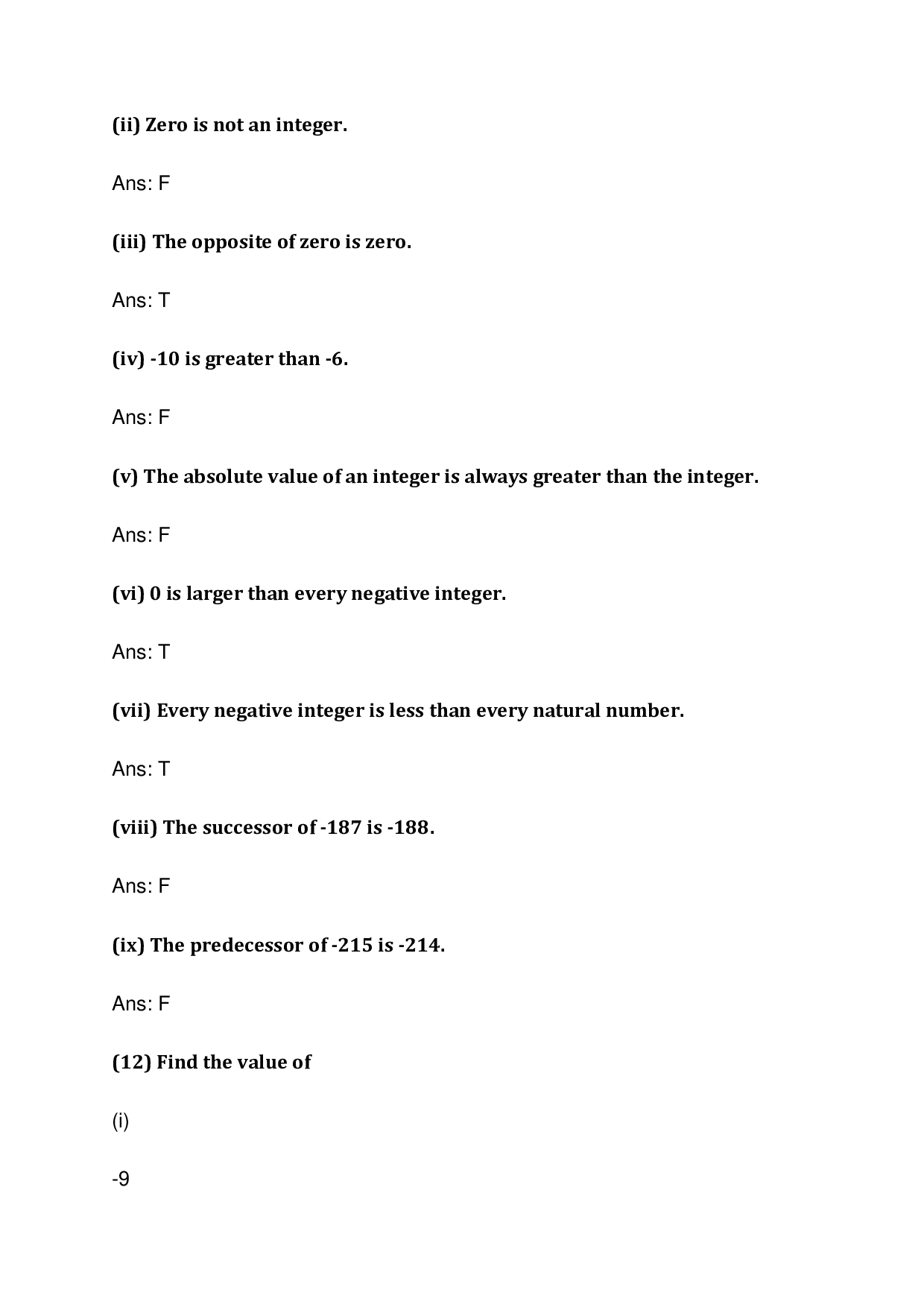 Chapter-4 Integers