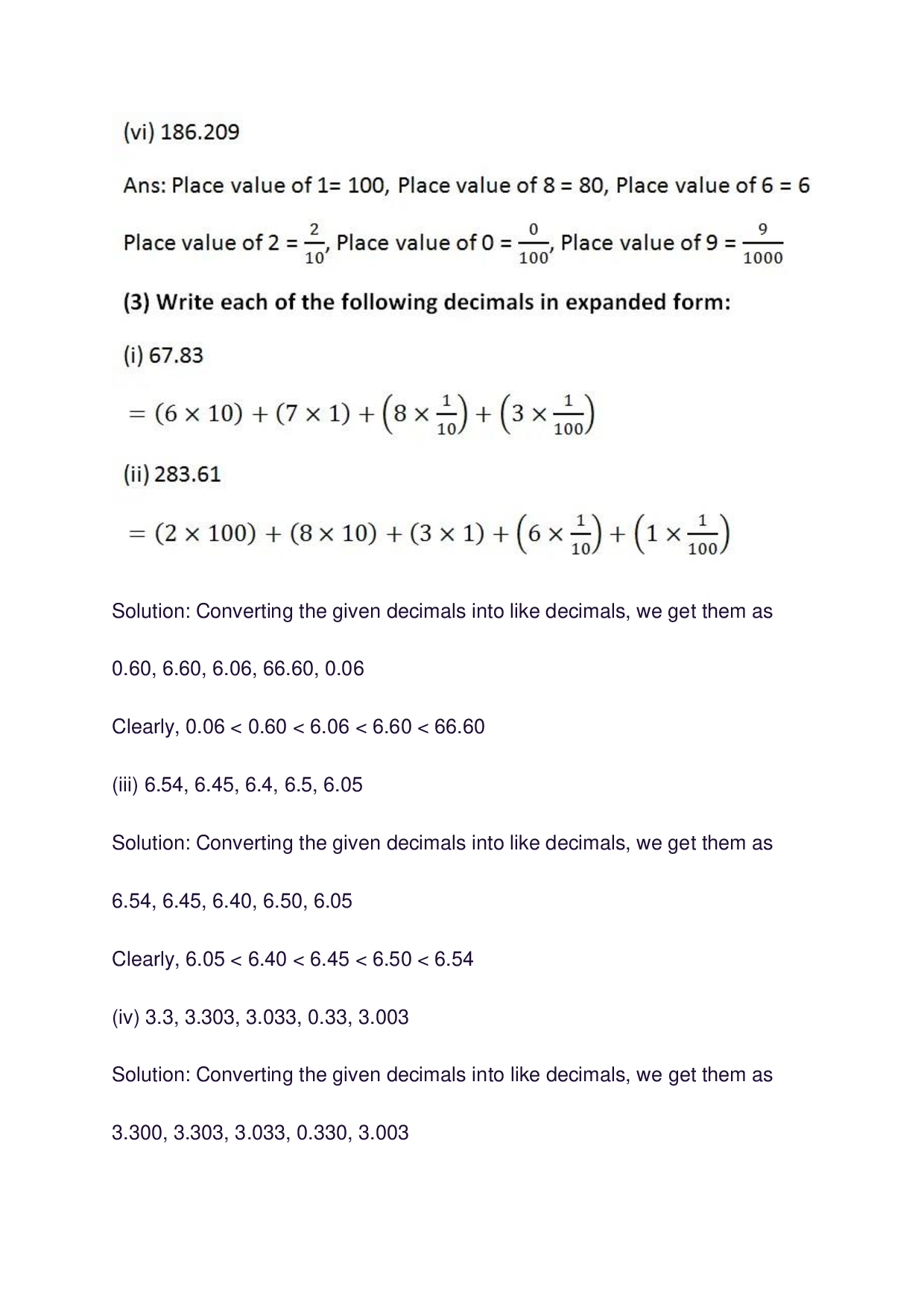 Chapter-7 Decimals