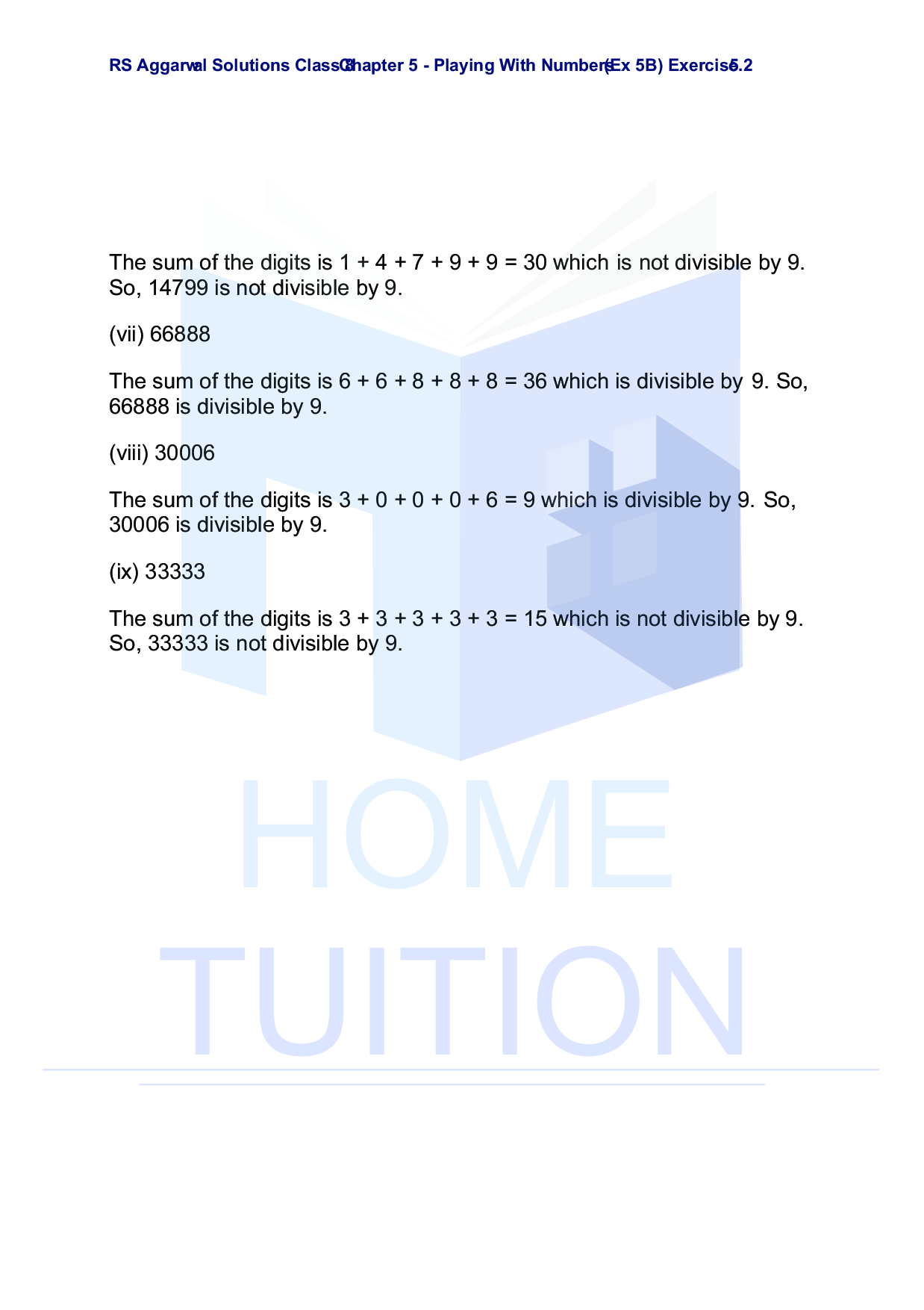 Chapter-5 Playing with Numbers