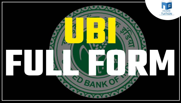 ubi full form