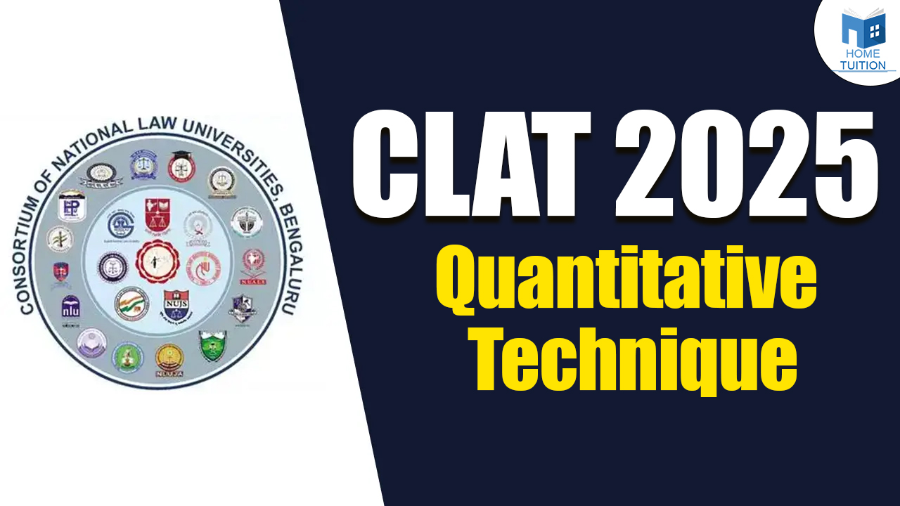 CLAT Quantitative Techniques 2025