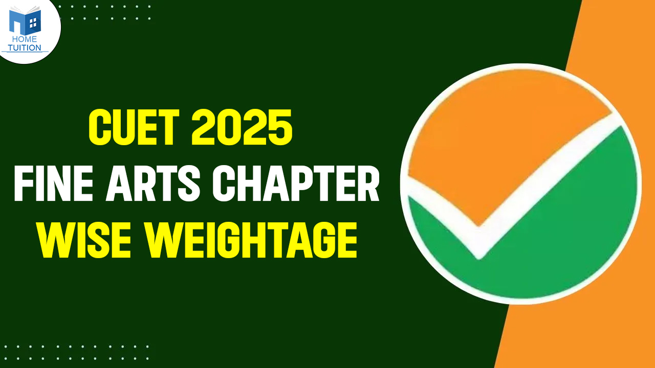 CUET 2025 Fine Arts Chapter-Wise Weightage