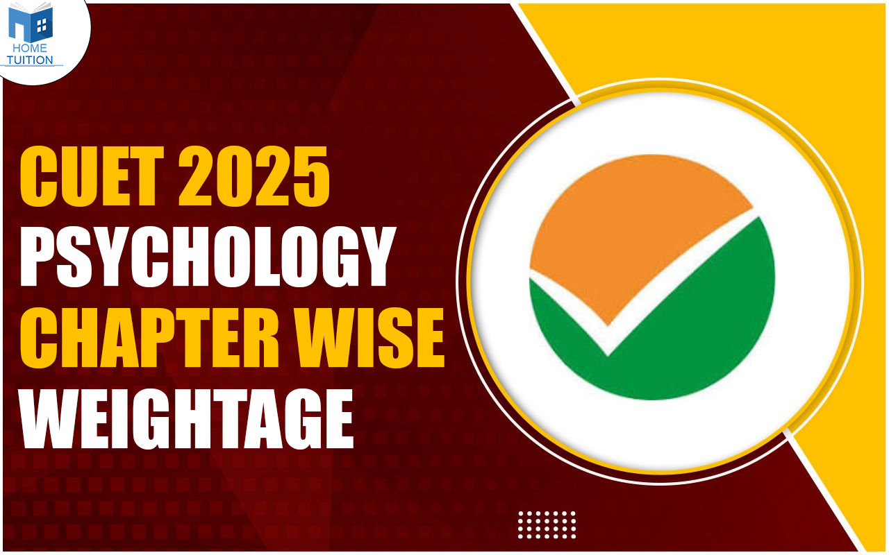 CUET 2025 Psychology Chapter Wise Weightage