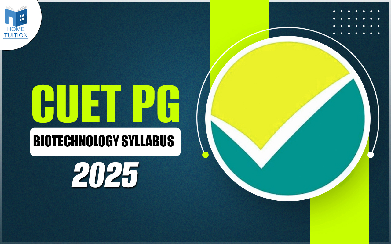 CUET PG Biotechnology Syllabus 2025