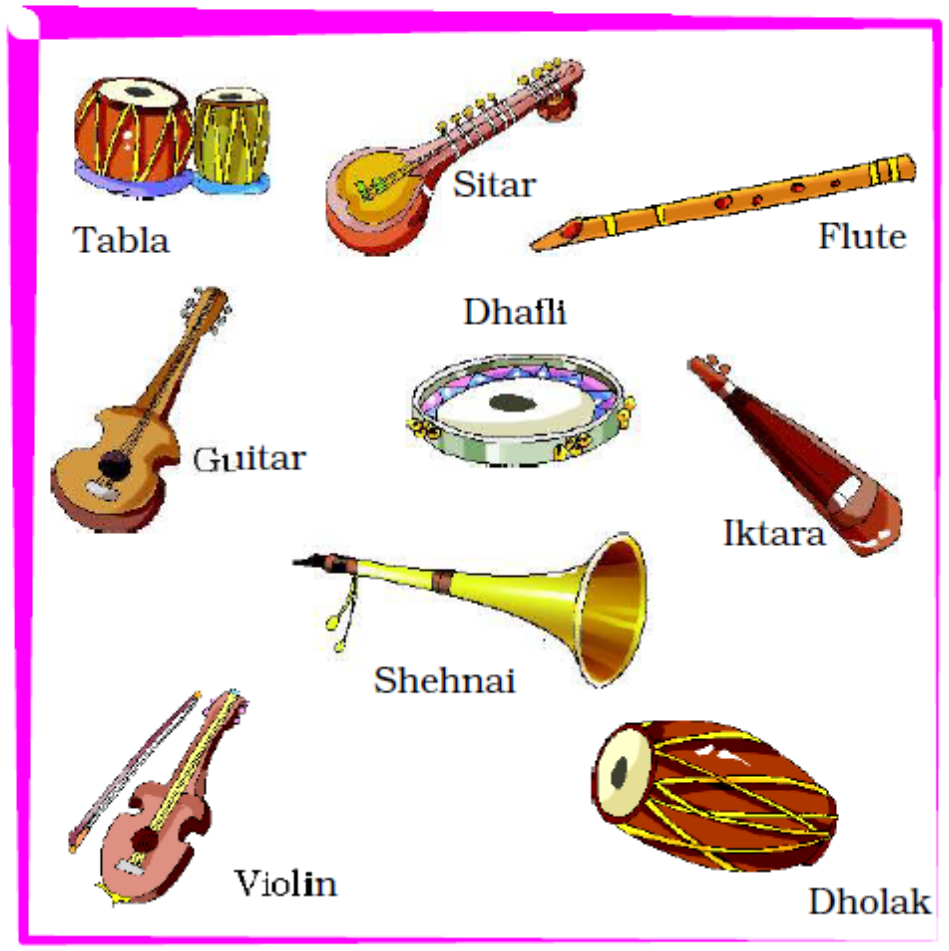  musical instruments