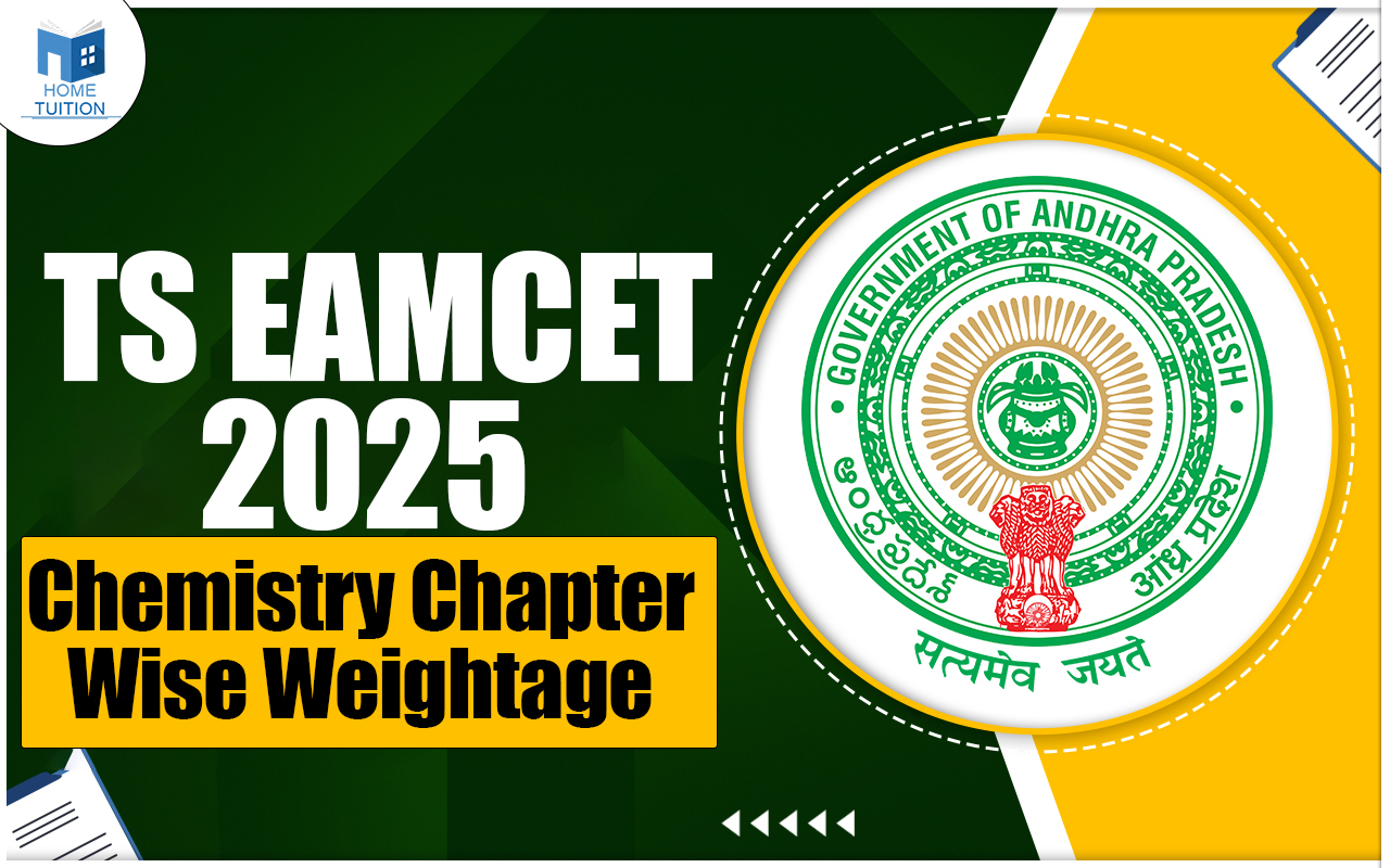 TS EAMCET Chemistry Chapter Wise Weightage 2025