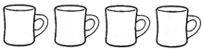 Worksheet for class1 chapter 2 cups