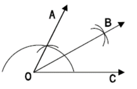 figure triangle AB